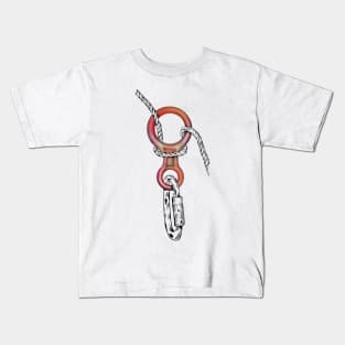 Figure 8 Rock climbing Kids T-Shirt